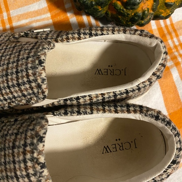 J.CREW slip ons. Worn three times. They say 10 but fit more like 11. - Picture 2 of 3